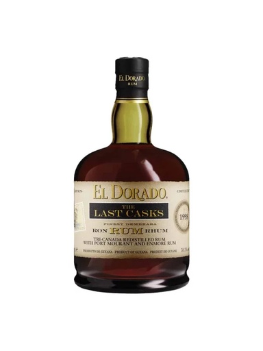 El Dorado 1998 Last Casks Tri-Canada Port Mourant & Enmore 70cl