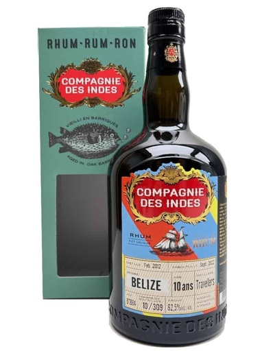 Compagnie des Indes Belize 10Y 62.5% 70cl