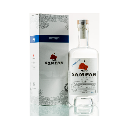 Sampan White Agricole - 54 % 70cl