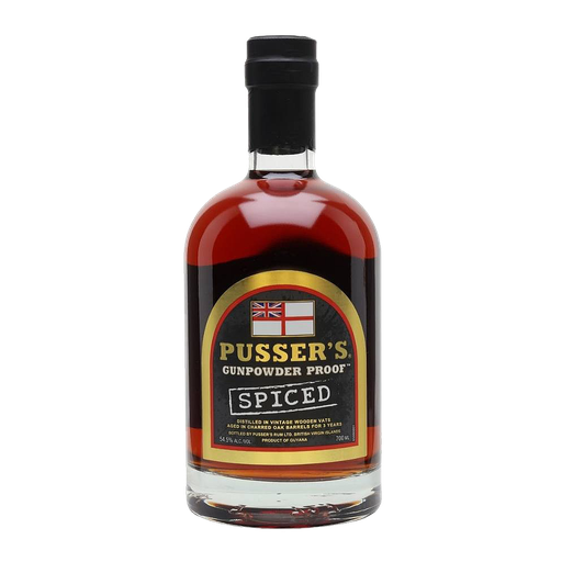 Pusser's Rum Gunpowder Spiced  - 54.5 % 70cl 