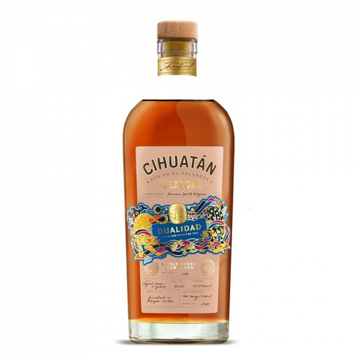 Cihuatan Folklore Folklore Dualidad 17Y A380 Ceiba Wood Finish 70cl