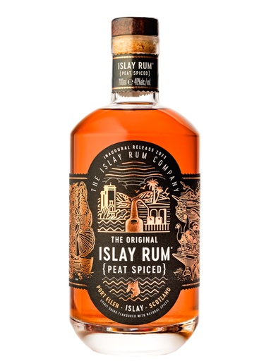 Islay Rum Peated Spiced 40% 70cl 