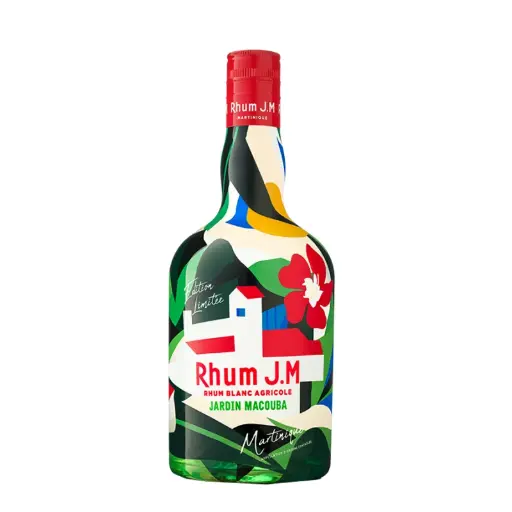 J.M. rhum agricole Blanc Jardin Macouba 70cl