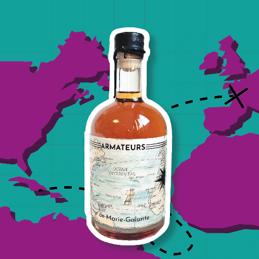 Armateur de Rhum Retour de Marie Galante 40° 50cl 