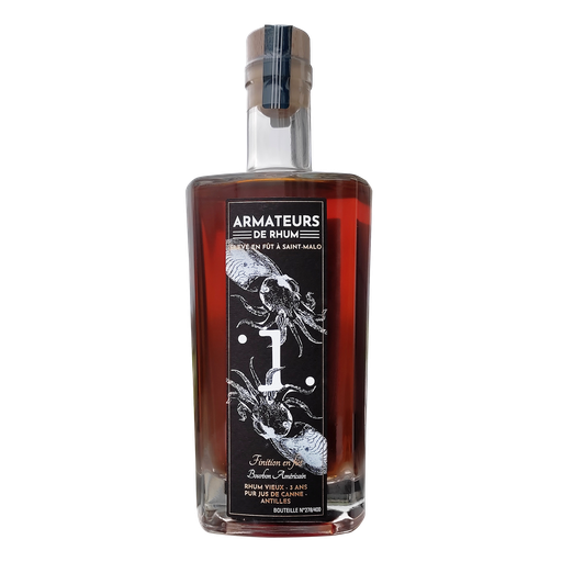 Armateur de Rhum Finish N°1 Bourbon Américain 40° 50cl