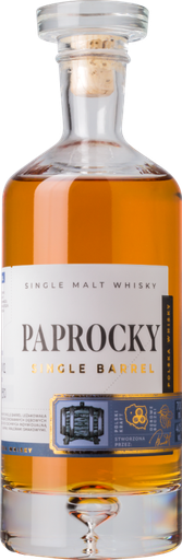 Paprocky Single Barrel Whisky 70cl